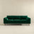 Amber Mid-Century Modern Dark Green Luxury Velvet Sofa