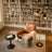 Axis Brassed Gold Floor Lamp | Double Spot Lights & 4-Way Switch