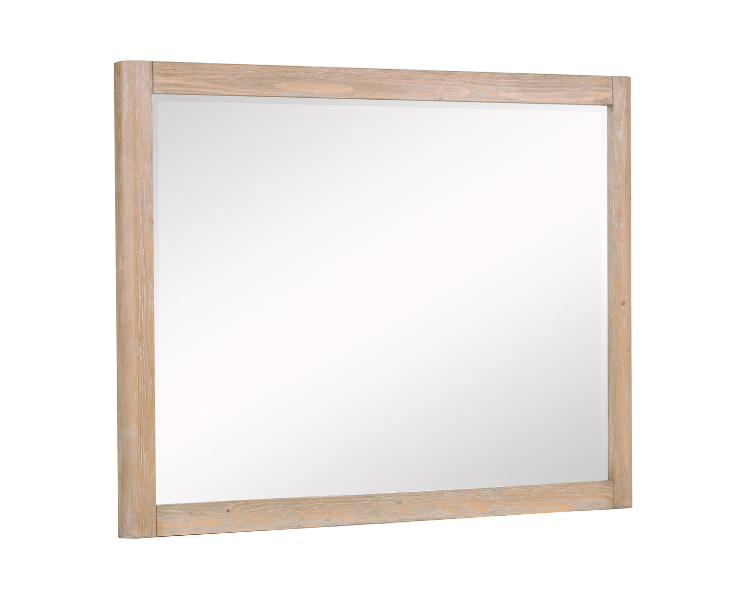 Kara Dresser Mirror-Cerused Natural