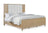 Kara Bed Cerused Natural
