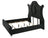 Cameo Bed Black