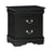 Louis Philip Night Stand Black