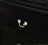 Louis Philip Night Stand Black