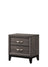 Akerson Night Stand Grey