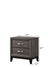 Akerson Night Stand Grey