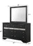 Regata Dresser Black/Silver