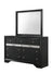 Regata Dresser Mirror Black/Silver