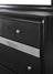 Regata Dresser Black/Silver