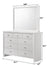 Evan Dresser Mirror White