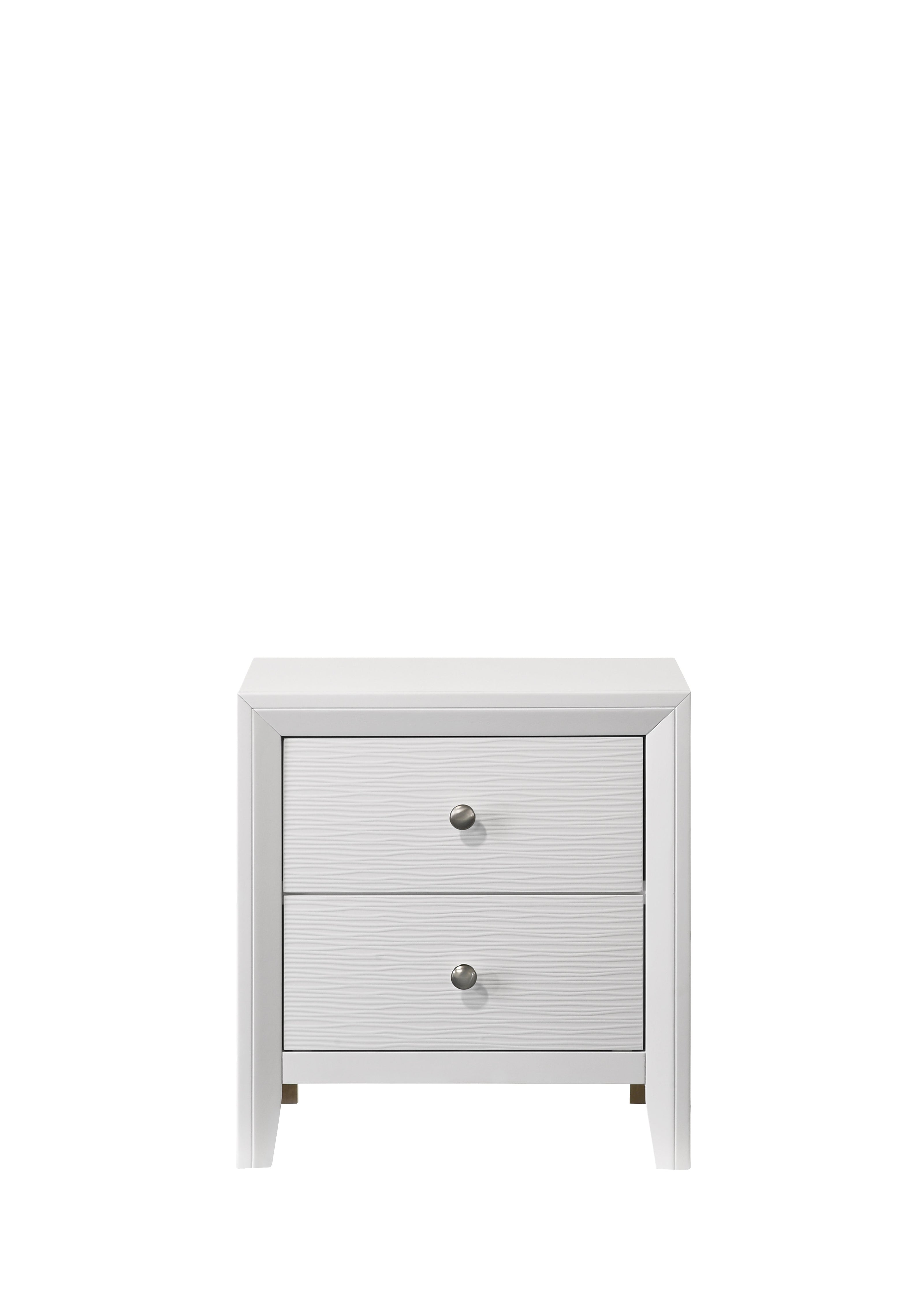 Evan Night Stand White