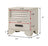 Sarter Night Stand - White