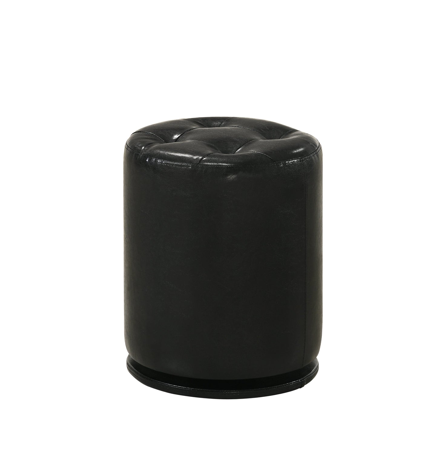 Morgan Round Swivel Stool Black