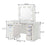 Luxo Vanity White