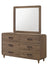 Nyomi Dresser Mirror - Light Brown