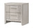 Carlton Night Stand White Mist