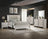 Carlton Night Stand White Mist