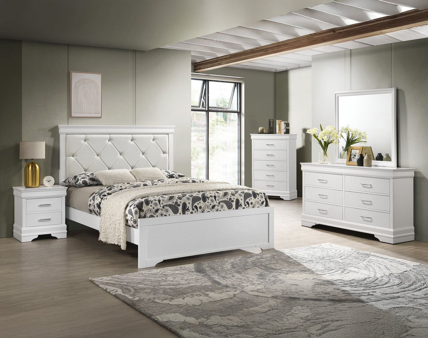 Amalia Dresser White