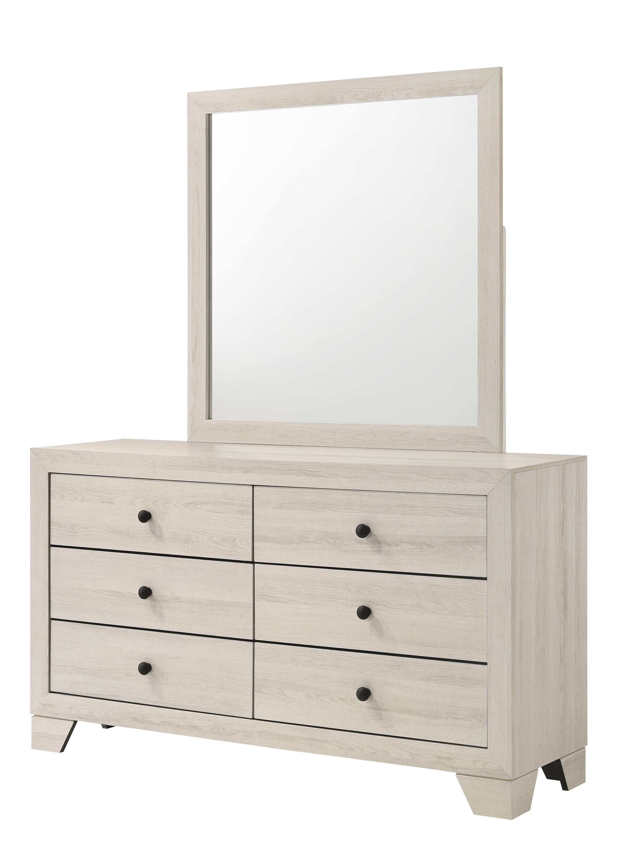 Atticus Dresser Mirror White