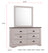 Coralee Dresser Chalk/Grey
