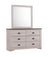 Coralee Dresser Chalk/Grey