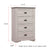 Coralee Chest Chalk/Grey