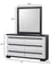 Remington Dresser Mirror Chalk/Ebony