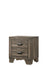 Millie Night Stand-Grey