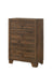 Millie Chest -Brown Cherry
