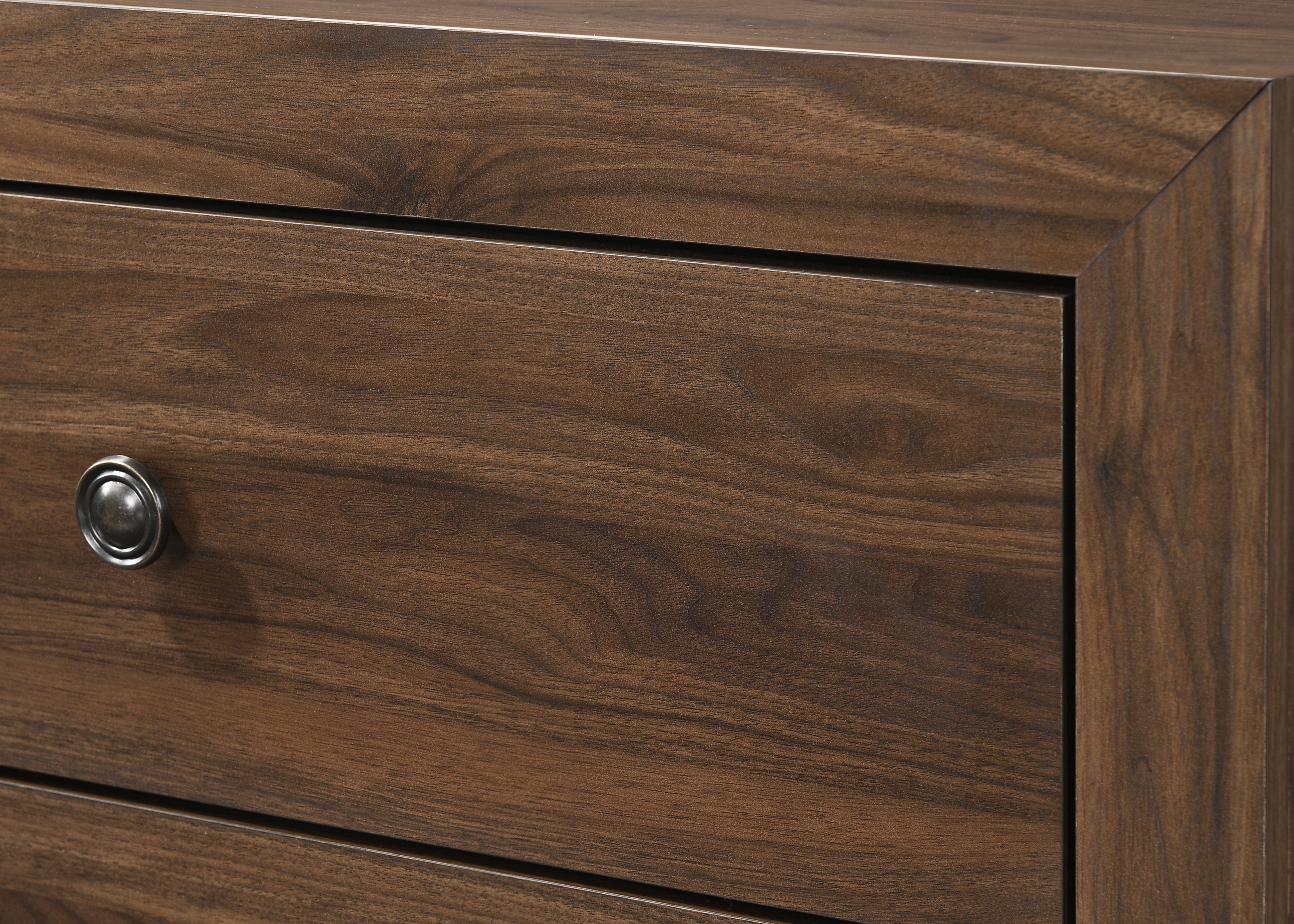 Millie Night Stand -Brown Cherry