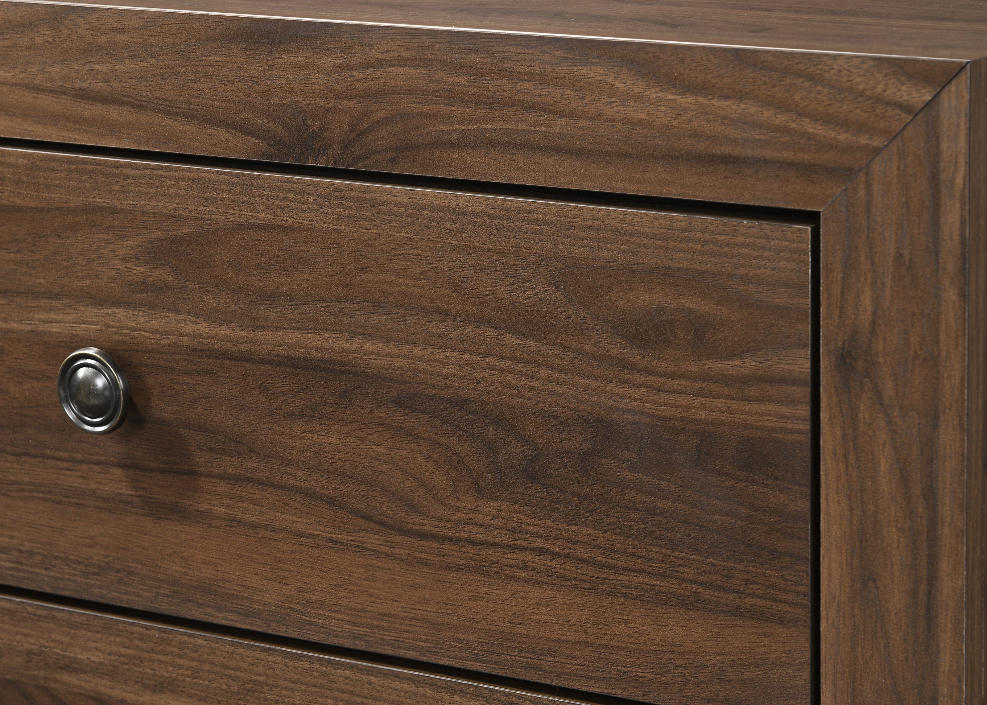 Millie Night Stand -Brown Cherry