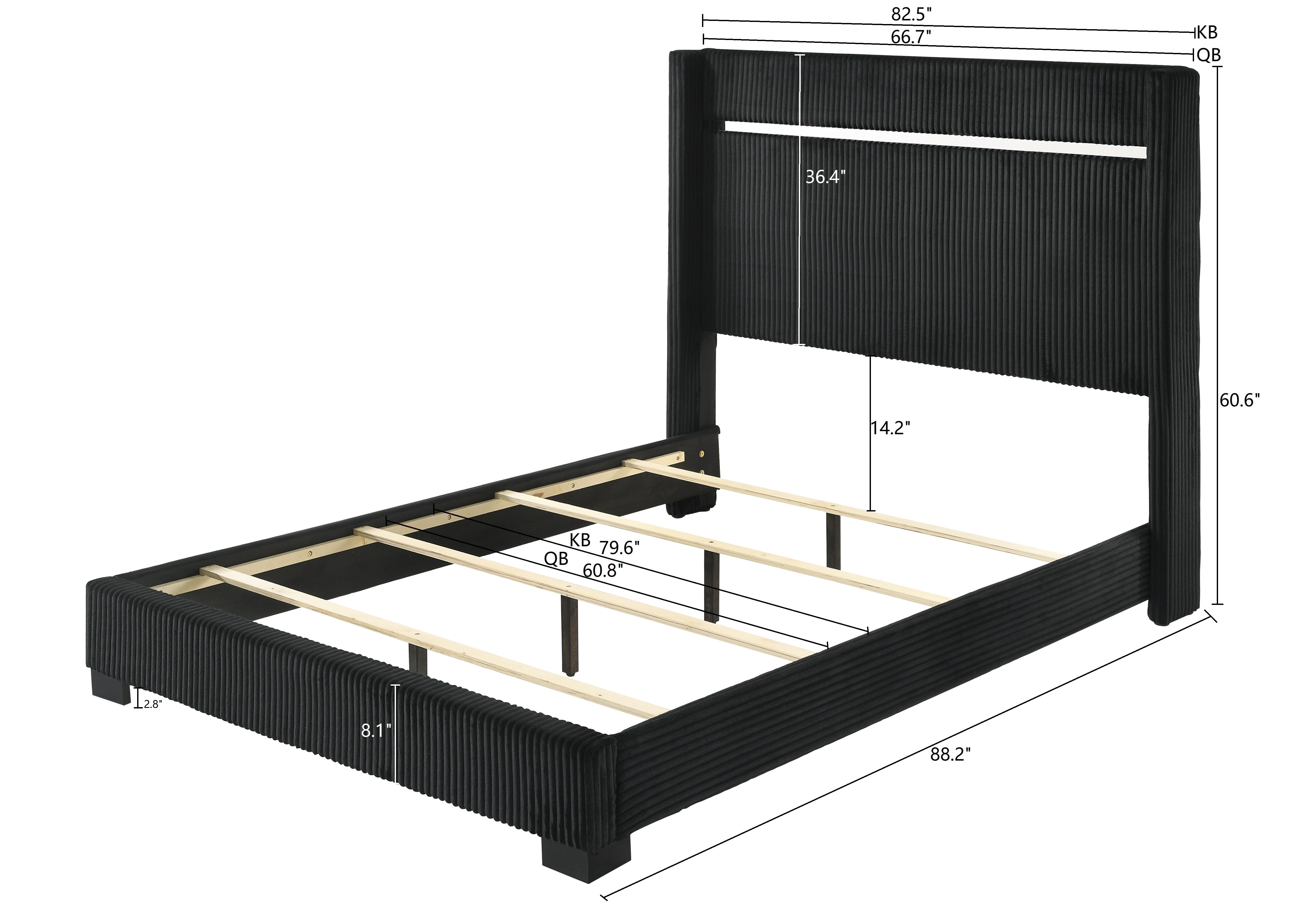 Gennro Bed