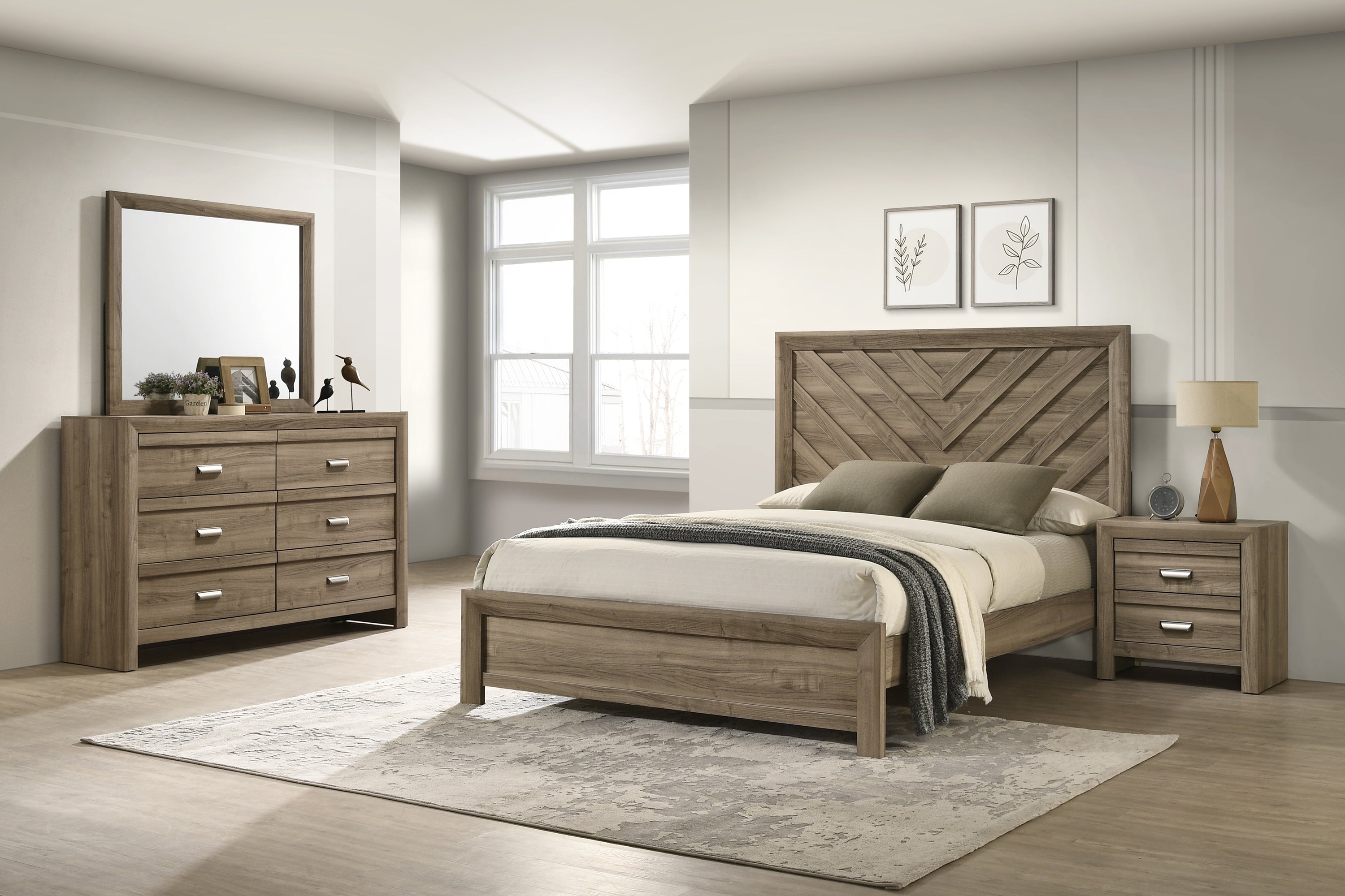 Valor Dresser-Light Brown