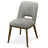 Blaken Light Grey Fabric Dining Chair (Set Of 2)
