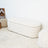 Cabana White Boucle Bench w/Storage