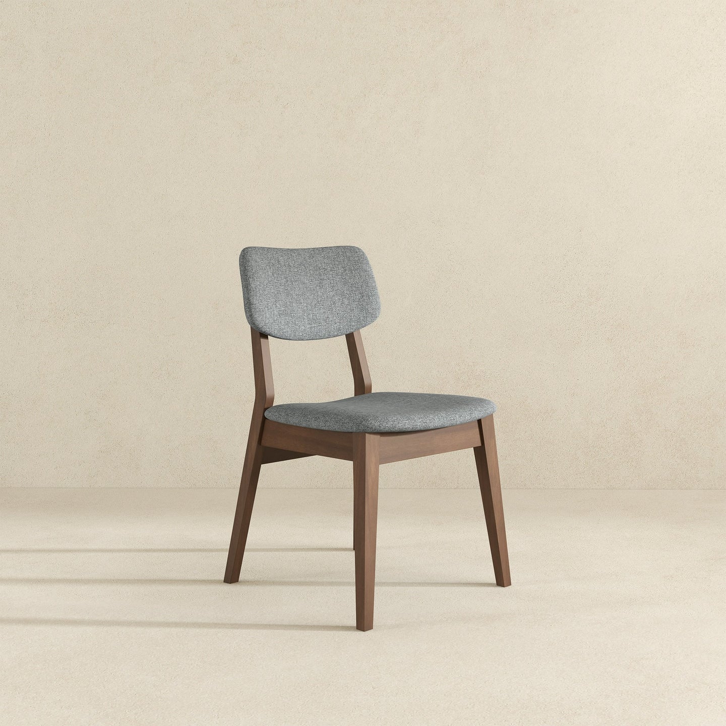 Carlos Dark Grey Velvet Mid-Century Modern Side Chairs | Ashcroft Imports Furniture