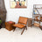 Colin Tan Genuine Leather Lounge Chair