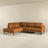 Corbin Luxurious Genuine Leather L-Shape Sectional Sofa | Ashcroft Imports Furniture