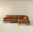 Corbin Luxurious Genuine Leather L-Shape Sectional Sofa | Ashcroft Imports Furniture