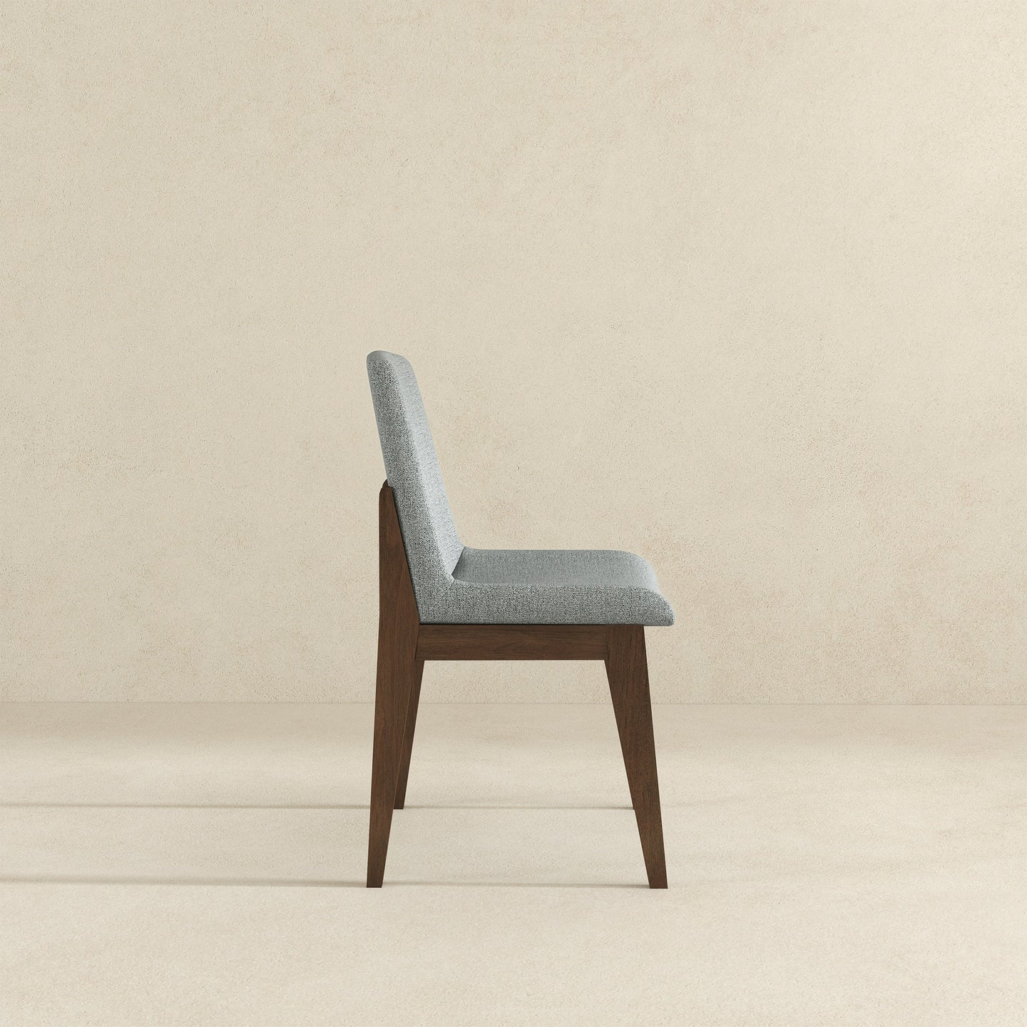 Crystal Dining Chair (Set of 2, Light Grey)