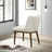Daley White Fabric Dining Chair (Set Of 2)