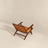 Daniel Mid-Century Modern Genuine Tan Leather Lounge Chair | Ashcroft Imports Furniture