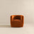 Delaney Mid-Century Modern Burnt Orange Velvet Swivel Accent Chair | Ashcroft Imports Furniture