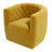 Delaney Mid-Century Modern Gold Velvet Swivel Accent Chair | Ashcroft Imports Furniture