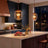 Delphi Pendant Lamp - Coarse Gold and Clear Glass