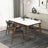 Edwin Mid Century Modern Black Vegan Leather Dining Chair - Ashcoft Furniture