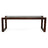 Christina Tan Leather Bench