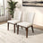 Elmwood Beige Fabric Dining Chair (Set Of 2)