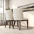 Elmwood Beige Fabric Dining Chair (Set Of 2)