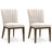 Elmwood Beige Fabric Dining Chair (Set Of 2)