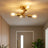 Ephemeral Four Lights Semi Flush Pendant Lamp